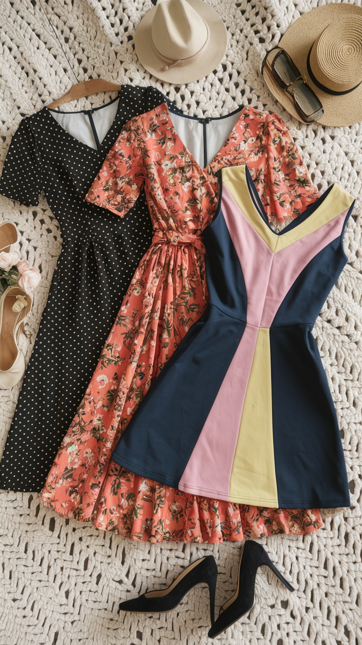 Capturing the Retro Dresses Aesthetic outfit idea