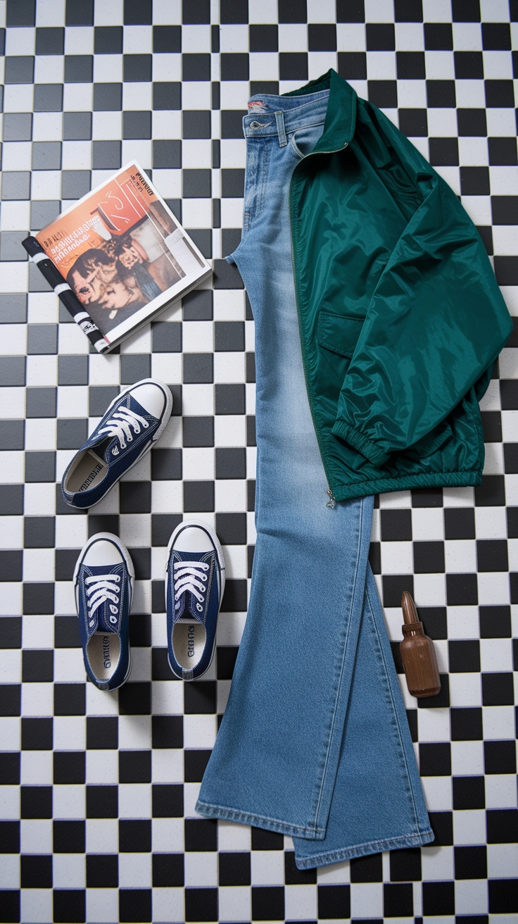 Step Out in Style with Retro Shoes Outfit Ideas outfit idea