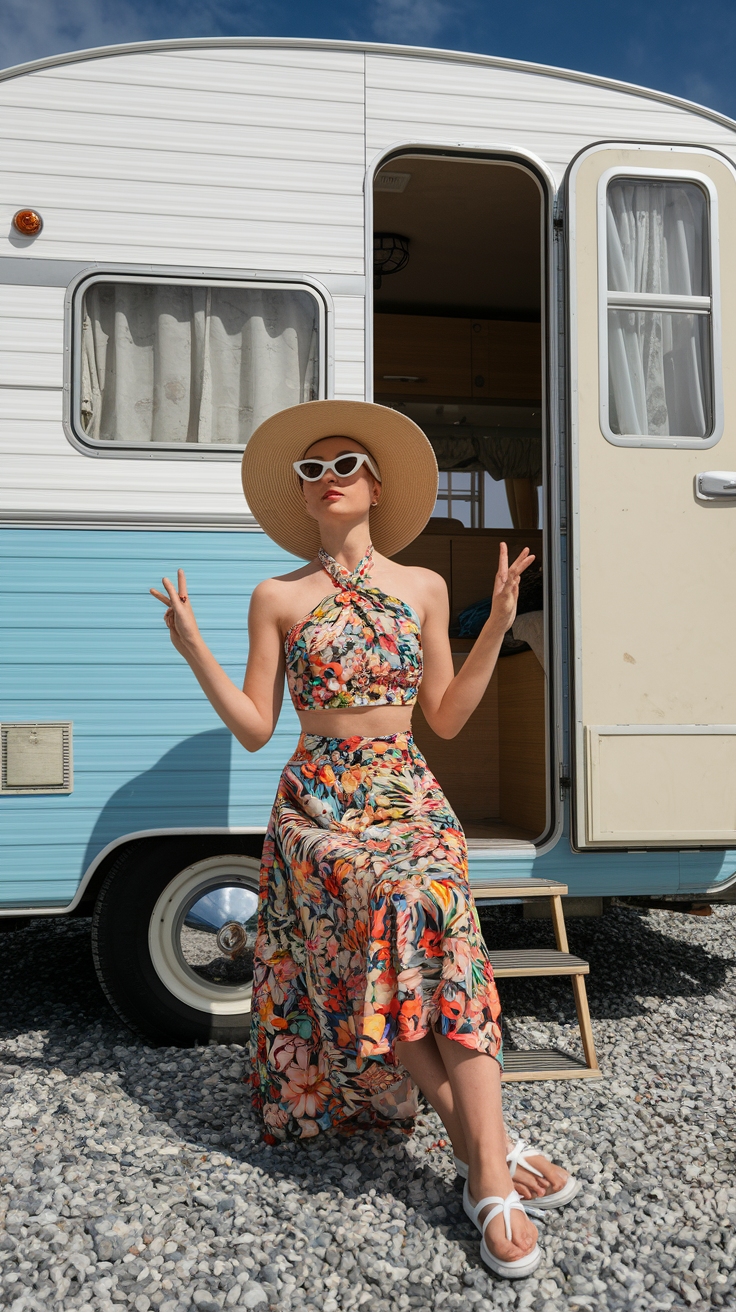 Best Retro Vacation Outfit Ideas for Your Getaway outfit idea