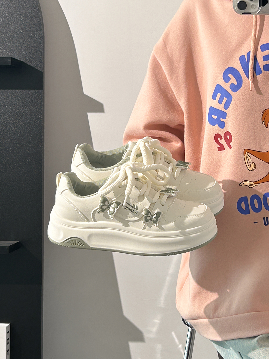 Sakura Pink Butterfly Sneakers for Women - 2025 Summer Euro Style Versatile Big Toe Shoes, Trendy & Hot Selling Footwear Sakura Pink Butterfly Sneakers for Women - 2025 Summer Euro Style Versatile Big Toe Shoes, Trendy & Hot Selling Footwear