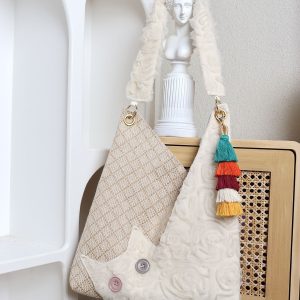Seaside Vacation Cat Shoulder Crossbody Bag - Spring/Summer Style for Trendy Days