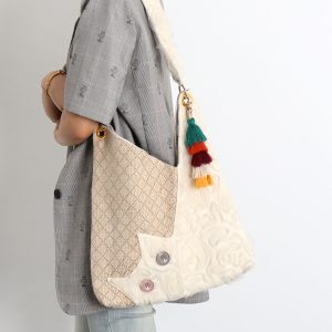 Seaside Vacation Cat Shoulder Crossbody Bag - Spring/Summer Style for Trendy Days