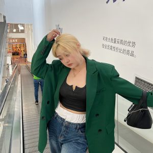 Sexy Halter Sleeveless Slim Fit Camisole Top - Spring/Summer Hot Girl Style, Trendy and Fashionable for Y2K and 90s Vibes