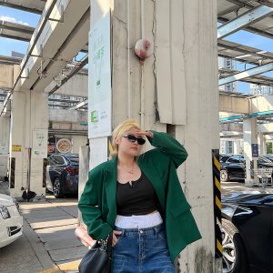 Sexy Halter Sleeveless Slim Fit Camisole Top - Spring/Summer Hot Girl Style, Trendy and Fashionable for Y2K and 90s Vibes