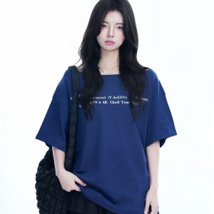 Sexy Halter Top and White Off-Shoulder Short Sleeve T-Shirt Two-Piece Set for Women - Trendy Loose Half-Sleeve Style