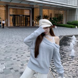 Sexy Lace Layered Top with Built-In Chest Pad - Women's Outerwear for Y2K and Korean Style Fashion