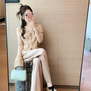 Sheepskin Square-Toed Ballet Shoes for Women, Cross-Strap Pig-Nose Retro Flat Chunky Heel Loafers