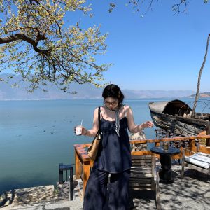 Slightly Chubby Sweetheart Bomber Denim Cami Top - Loose Sleeveless Plus Size Outerwear for Casual Y2K Style