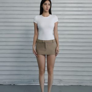 Slim Fit Shoulder Sports Short-Sleeve T-Shirt - Athletic Base Layer Top for Active Wear, Casual Style