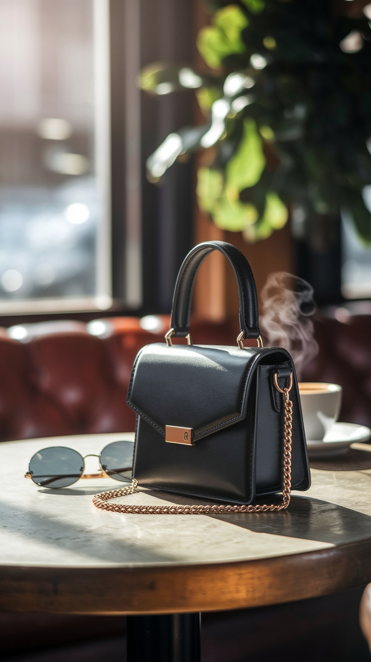 Finding the Perfect Small Black Shoulder Bag for You outfit idea