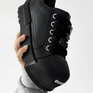 Smiley Face Sneakers for Men and Women, American High Street Chunky Shoes, Cute Mickey Design for Couples