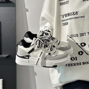 Smog Blue Board Shoes for Women - Breathable Soft Sole, Versatile Summer Style, Trendy Sports Footwear