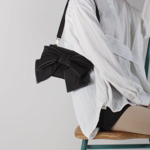 Soft Cute Bow Underarm Crossbody Bag for Women - Niche Spring/Summer Style, High-Quality Fashion Accessory