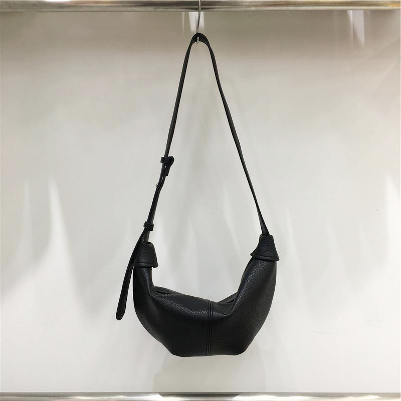 Soft Leather Casual Shoulder Crossbody Dumpling Bag - Niche INS 2025 Style, Lazy Horn Design for Effortless Chic Soft Leather Casual Shoulder Crossbody Dumpling Bag - Niche INS 2025 Style, Lazy Horn Design for Effortless Chic