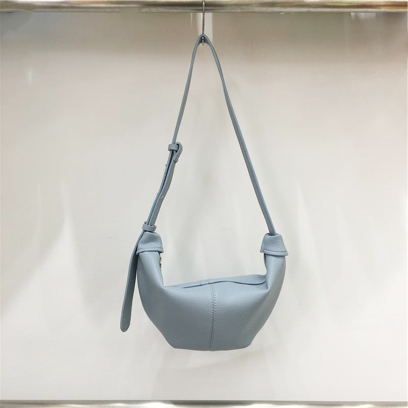 Soft Leather Casual Shoulder Crossbody Dumpling Bag - Niche INS 2025 Style, Lazy Horn Design for Effortless Chic Soft Leather Casual Shoulder Crossbody Dumpling Bag - Niche INS 2025 Style, Lazy Horn Design for Effortless Chic
