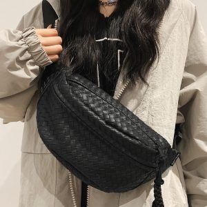 Soft Leather Crossbody Chest Bag - Versatile Casual Sports Waist Bag for Men - 2025 Spring Cycling Essentials