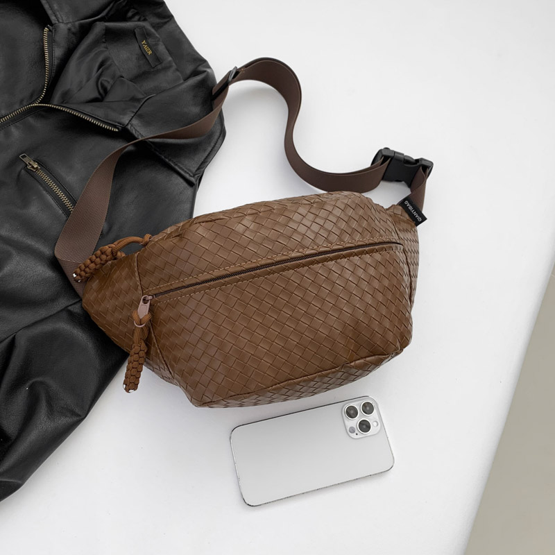 Soft Leather Crossbody Chest Bag - Versatile Casual Sports Waist Bag for Men - 2025 Spring Cycling Essentials Soft Leather Crossbody Chest Bag - Versatile Casual Sports Waist Bag for Men - 2025 Spring Cycling Essentials