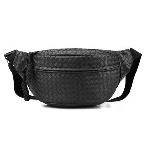 Soft Leather Crossbody Chest Bag - Versatile Casual Sports Waist Bag for Men - 2025 Spring Cycling Essentials