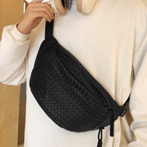 Soft Leather Crossbody Chest Bag - Versatile Casual Sports Waist Bag for Men - 2025 Spring Cycling Essentials