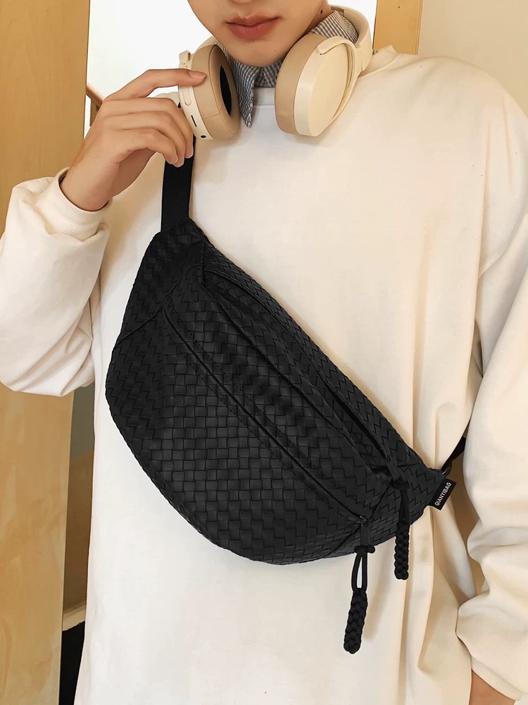 Soft Leather Crossbody Chest Bag - Versatile Casual Sports Waist Bag for Men - 2025 Spring Cycling Essentials Soft Leather Crossbody Chest Bag - Versatile Casual Sports Waist Bag for Men - 2025 Spring Cycling Essentials