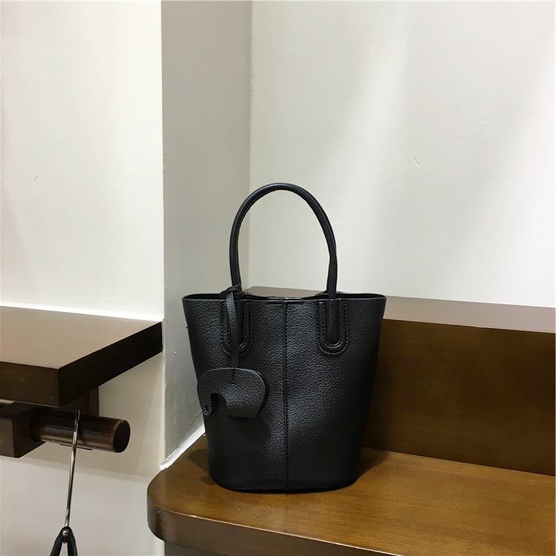 Soft Leather Fashion Tote Bucket Bag - Versatile Commuter Shoulder Crossbody Small Bag for 2025 Spring Style Soft Leather Fashion Tote Bucket Bag - Versatile Commuter Shoulder Crossbody Small Bag for 2025 Spring Style