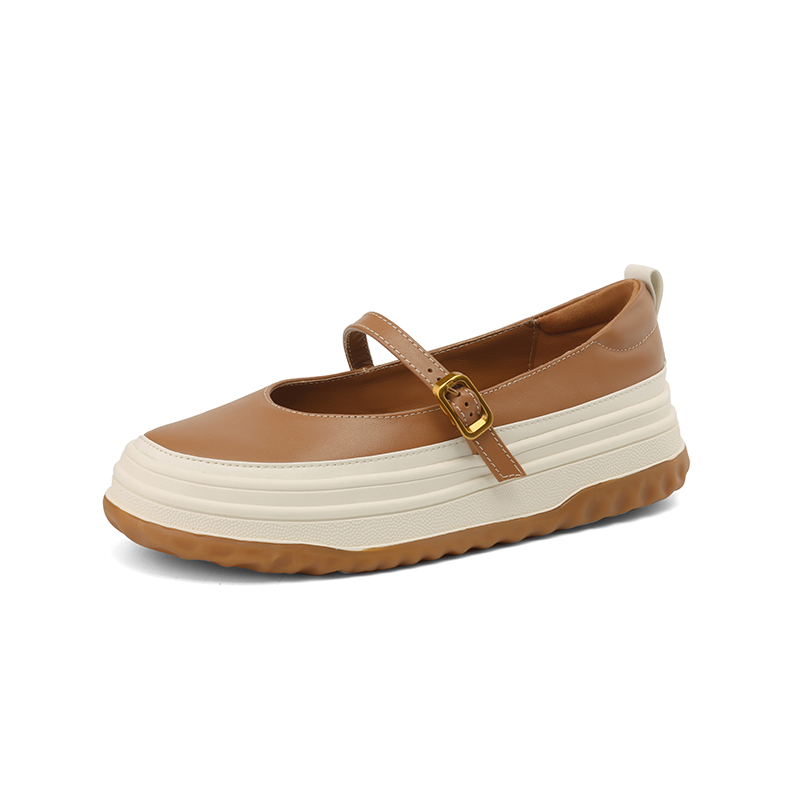 Soft-Soled Thick-Soled Shallow Mouth Spring Mary Jane Shoes - Italian Design, Lightweight, Non-Fatiguing, Casual Style Soft-Soled Thick-Soled Shallow Mouth Spring Mary Jane Shoes - Italian Design, Lightweight, Non-Fatiguing, Casual Style