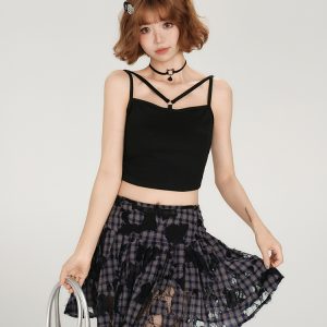 Spicy Girl Tank Top for Women - American Style Slim Fit Summer Outerwear, Flattering Design for a Trendy Look