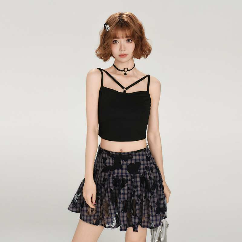 Spicy Girl Tank Top for Women - American Style Slim Fit Summer Outerwear, Flattering Design for a Trendy Look