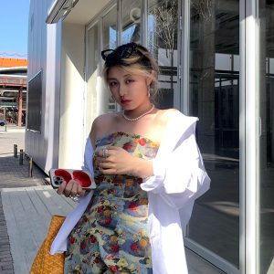 Spring Versatile Slimming Long Sleeve Shirt for Women with Unique Design - Trendy 90s Inspired Fashion Top