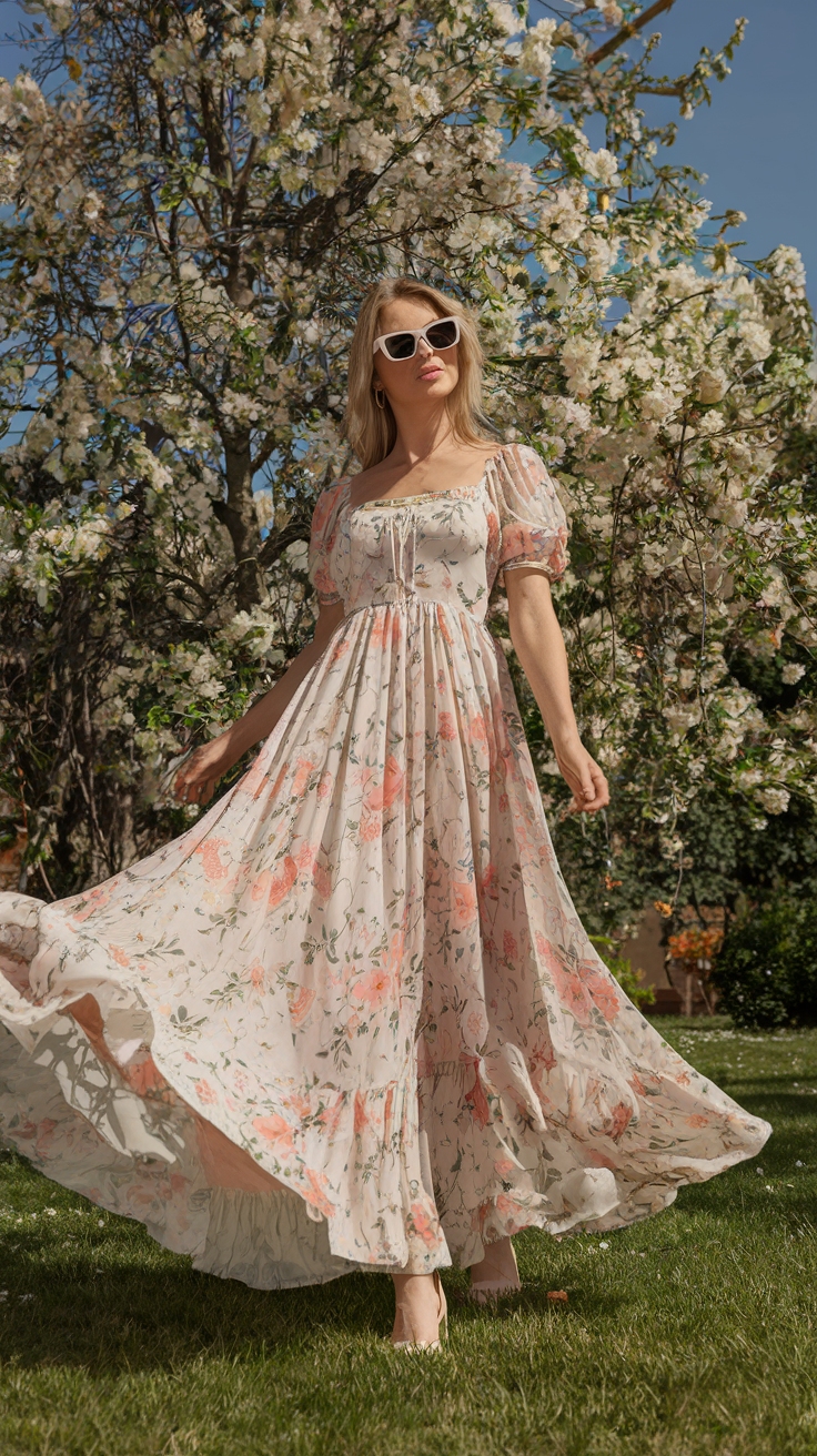 Spring Maxi Dresses: Embrace the Season in Style outfit idea