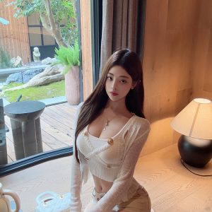 Square-Neck Knitted Double-Breasted Slim-Fit Top in Pure Desire Style - Trendy Y2K-Inspired Fashion Piece