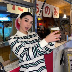 Striped Retro Academy Polo Shirt - Vintage Style, 90s Inspired, Perfect for Casual Outfits