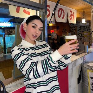 Striped Retro Academy Polo Shirt - Vintage Style, 90s Inspired, Perfect for Casual Outfits