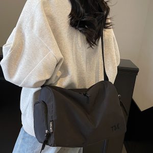 Stylish Lightweight Women's Short Trip Bag, Versatile Crossbody Luggage for Sports, Fitness, Yoga & Everyday Use