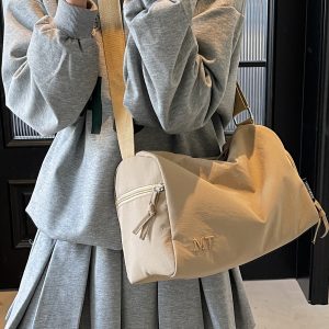 Stylish Lightweight Women's Short Trip Bag, Versatile Crossbody Luggage for Sports, Fitness, Yoga & Everyday Use