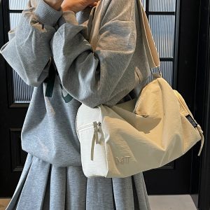 Stylish Lightweight Women's Short Trip Bag, Versatile Crossbody Luggage for Sports, Fitness, Yoga & Everyday Use