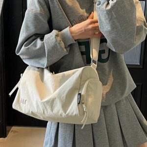 Stylish Lightweight Women's Short Trip Bag, Versatile Crossbody Luggage for Sports, Fitness, Yoga & Everyday Use