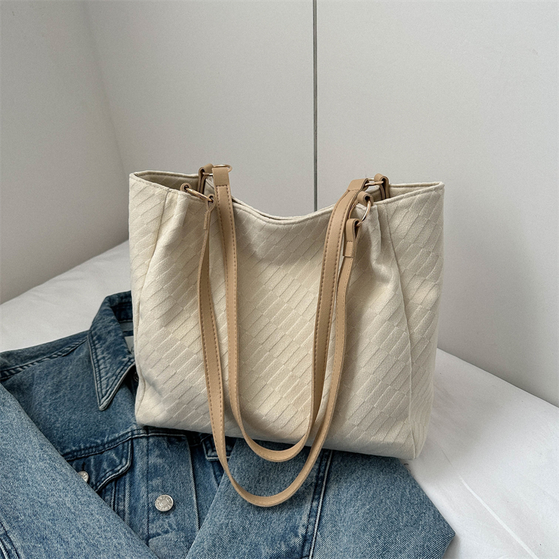 Stylish Women's Canvas Commuter Tote Bag - 2025 High-Capacity Shoulder Bag for Everyday Fashion Stylish Women's Canvas Commuter Tote Bag - 2025 High-Capacity Shoulder Bag for Everyday Fashion