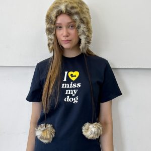 Summer Dog Cat Print Short Sleeve T-Shirt - Comfortable Pure Cotton, Trendy 25SS Niche Design, Perfect for Casual Wear