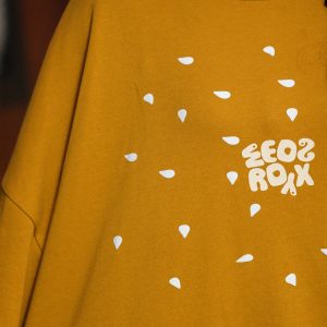 Summer Fun Hamburger Printed Big T-Shirt for Women – Comfortable Loose Home Wear for Daily Commute and Air Conditioning Style