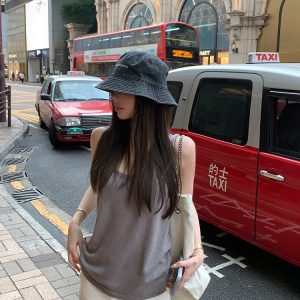 Summer Joy Women's Sleeveless Loose White Top - Versatile Summer Layering Shirt for Effortless Style