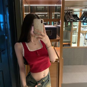 Summer Retro A-Line Denim Skirt for Women - Double Waist Mid-Waist Style, 90s Inspired Fashion