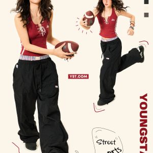 Summer Sexy Red Halter Tank Top for Women - Slim Fit American Style Sleeveless Top