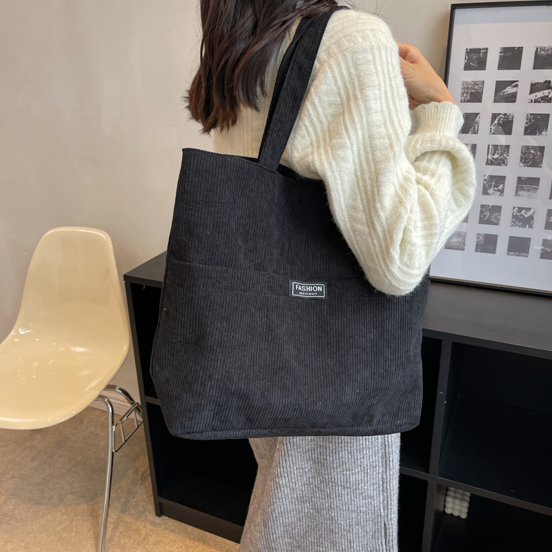 Summer Single-Shoulder Canvas Tote Bag for Women - Large Capacity High-End Commuting Bag, Trendy College Style 2025 Summer Single-Shoulder Canvas Tote Bag for Women - Large Capacity High-End Commuting Bag, Trendy College Style 2025