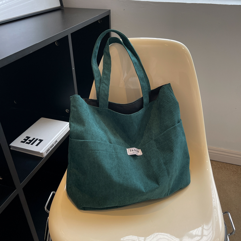 Summer Single-Shoulder Canvas Tote Bag for Women - Large Capacity High-End Commuting Bag, Trendy College Style 2025 Summer Single-Shoulder Canvas Tote Bag for Women - Large Capacity High-End Commuting Bag, Trendy College Style 2025