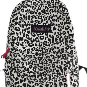 Summer Student Backpack for Girls - Large Capacity High School Travel Bag, Stylish Double Shoulder Design