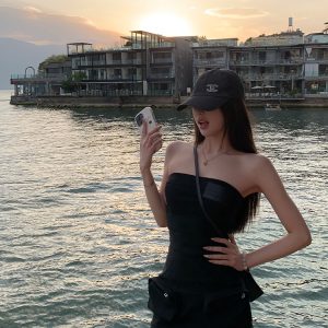 Summer Vintage Black Strapless Dress with Short Design - Y2K Hot Girl Workwear Style
