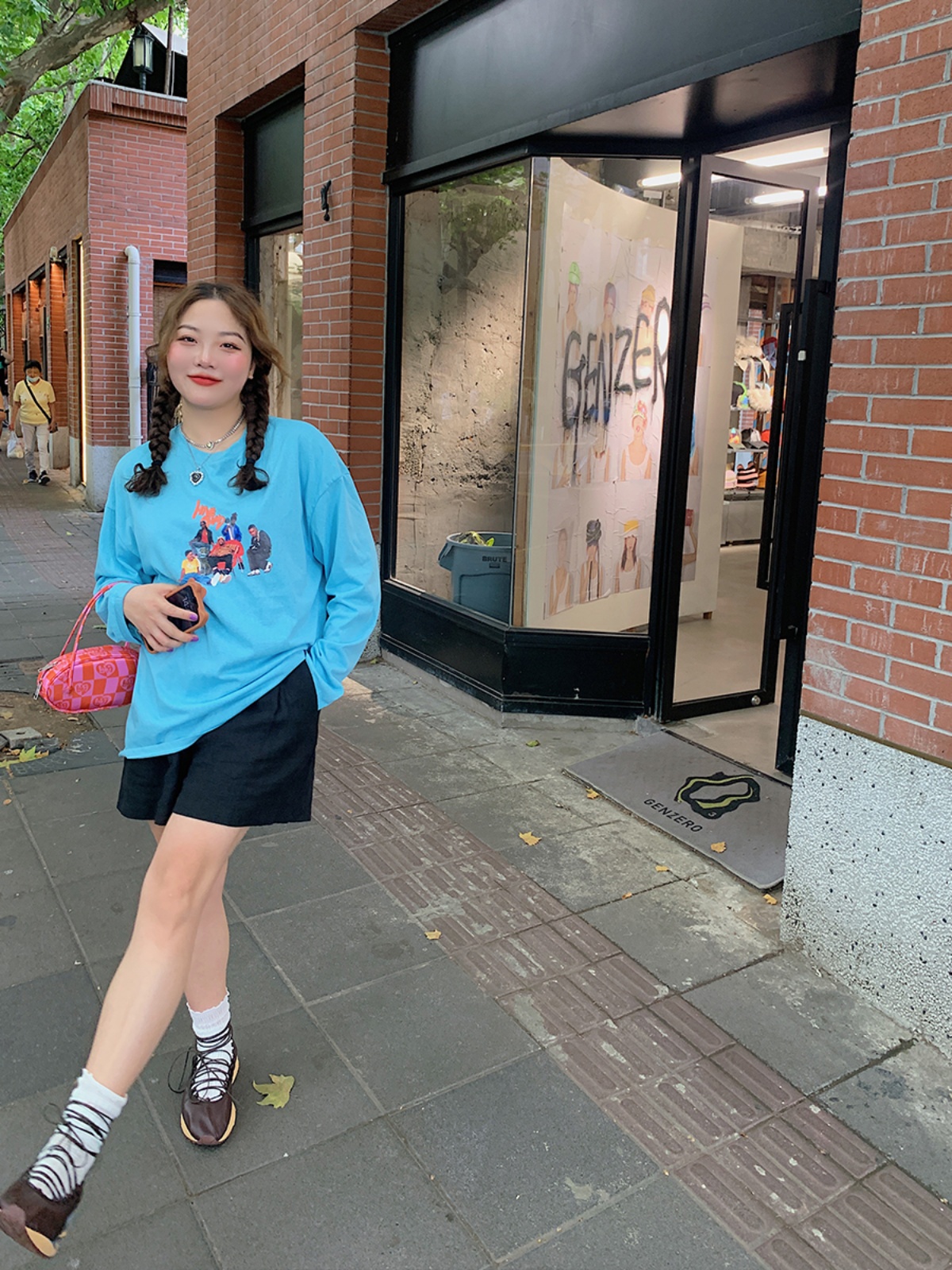 Summer Women's Printed Long Sleeve T-Shirt - Loose Fit, Slimming Round Neck, Sun Protection, Trendy and Stylish Summer Women's Printed Long Sleeve T-Shirt - Loose Fit, Slimming Round Neck, Sun Protection, Trendy and Stylish