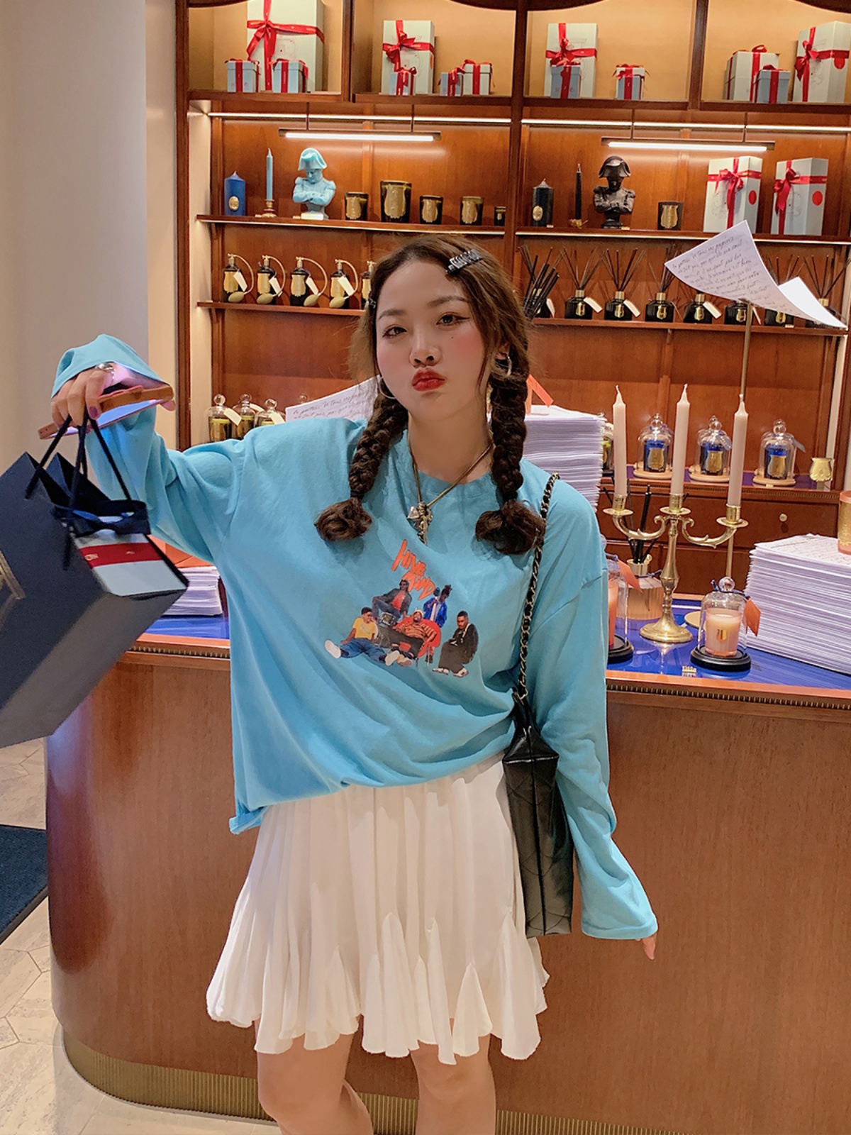 Summer Women's Printed Long Sleeve T-Shirt - Loose Fit, Slimming Round Neck, Sun Protection, Trendy and Stylish Summer Women's Printed Long Sleeve T-Shirt - Loose Fit, Slimming Round Neck, Sun Protection, Trendy and Stylish