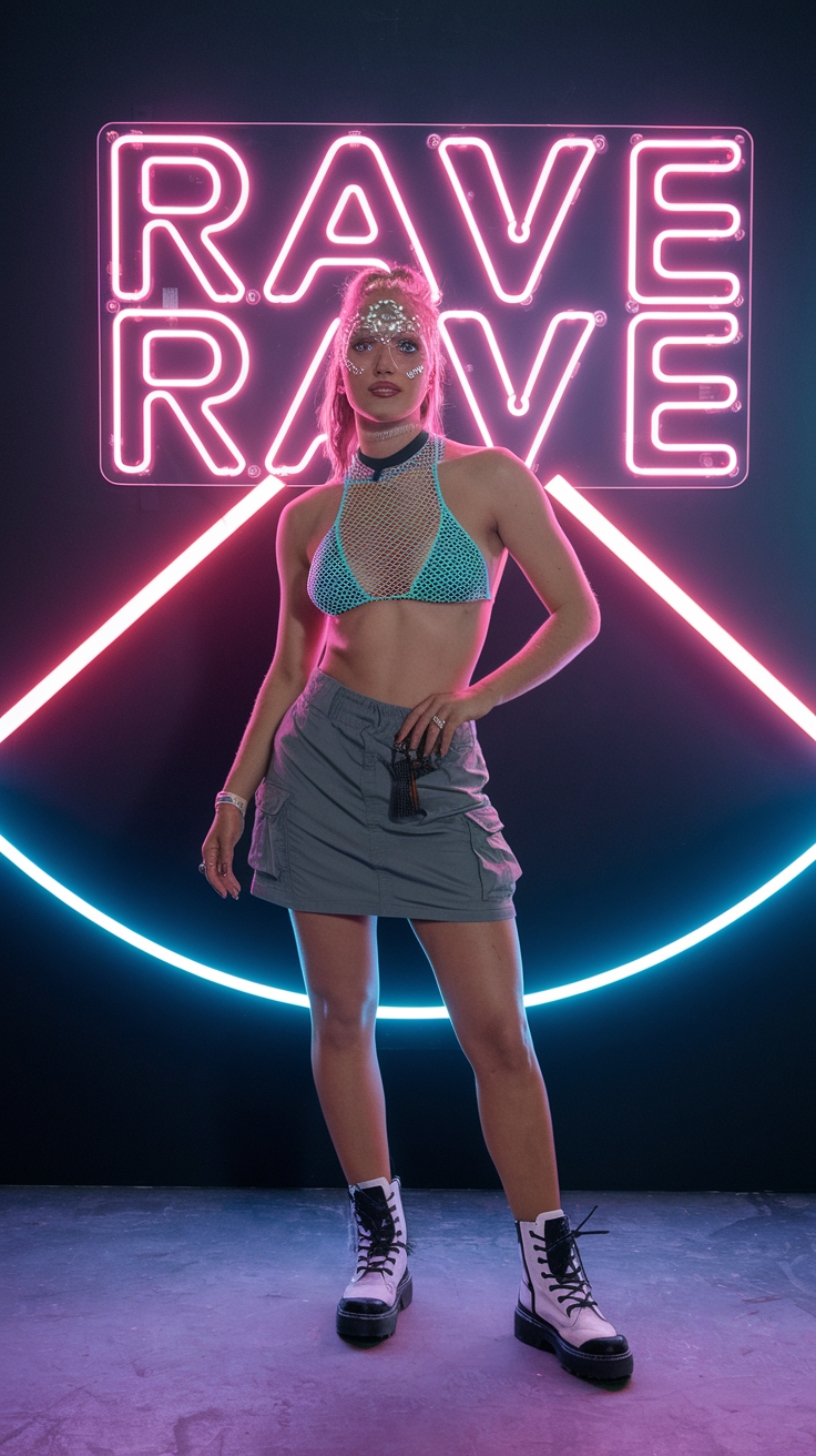 Trendy Summer Rave Outfits Festival Style You Must Try outfit idea